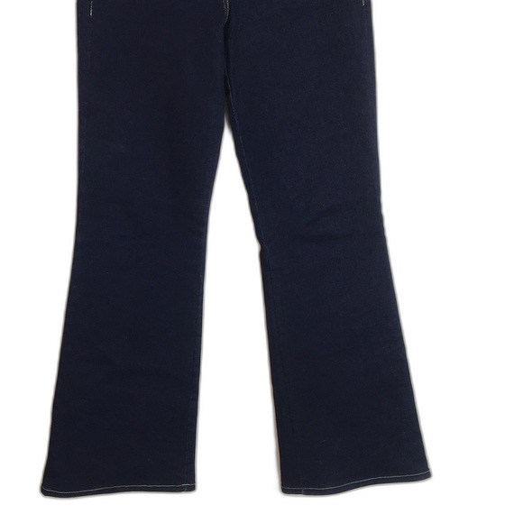 Bettina spitz ladies dark denim bootcut flare jeans size 6 - Picture 3 of 11